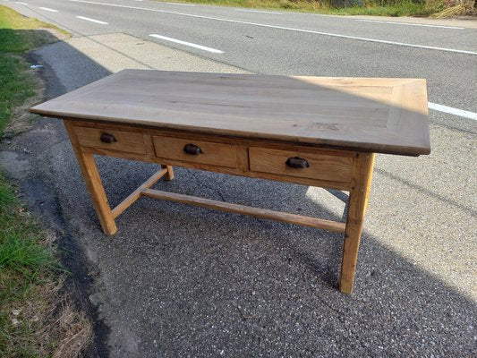 Farm Table with Drawers, 1930s-TUK-2042957