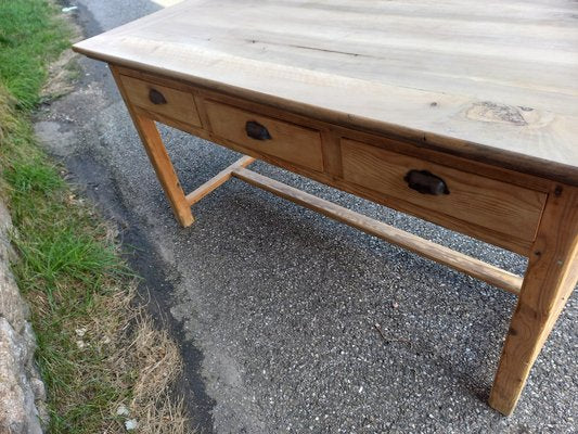 Farm Table with Drawers, 1930s-TUK-2042957