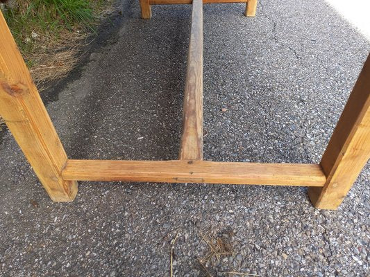 Farm Table with Drawers, 1930s-TUK-2042957