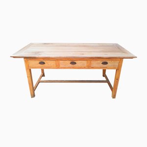 Farm Table with Drawers, 1930s-TUK-2042957