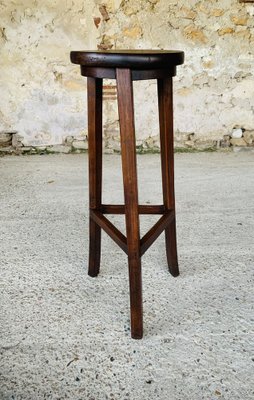 Farmhouse Barstool on Tripod Legs, 1930s-OJT-1794578