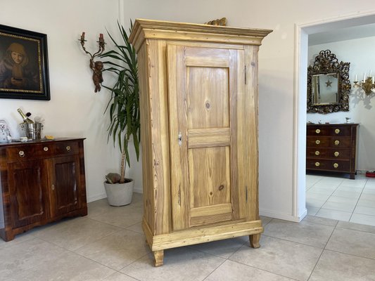 Farmhouse Wardrobe in Natural Wood-PXE-1790198