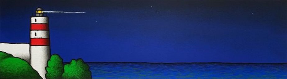 Faro notturno I, 1990 Tino Stefanoni-PLZ-864732