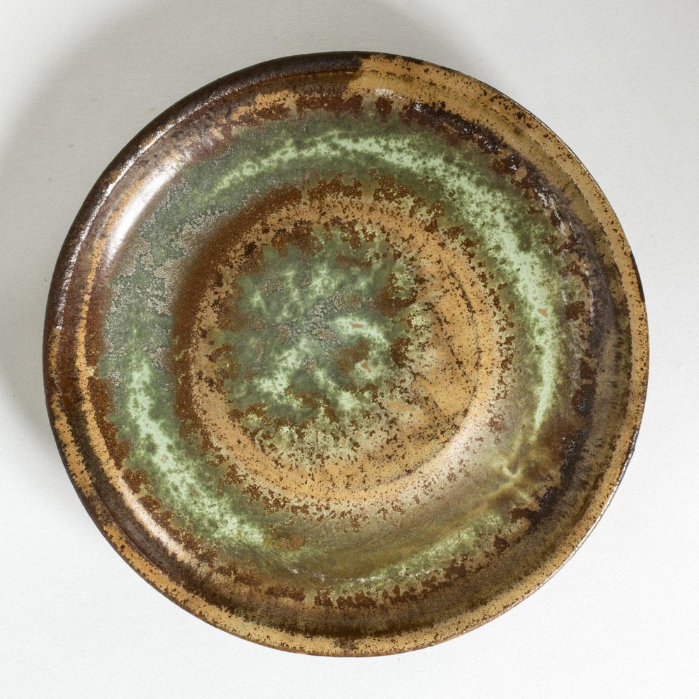 Farsta Platter in Stoneware by Wilhelm Kåge for Gustavsberg, 1940s