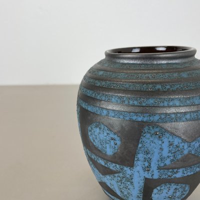 Fat Lava Ceramic Ankara Vase attributed to Heinz Siery Carstens Tönnieshof, Germany, 1960s-QZ-1814998