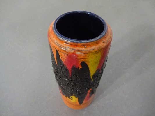 Fat Lava Ceramic No. 532-28 Vase from Scheurich, 1970s-RDW-623088