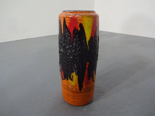 Fat Lava Ceramic No. 532-28 Vase from Scheurich, 1970s-RDW-623088