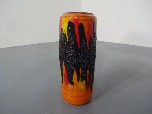 Fat Lava Ceramic No. 532-28 Vase from Scheurich, 1970s-RDW-623088