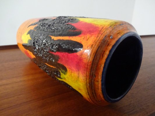 Fat Lava Ceramic No. 532-28 Vase from Scheurich, 1970s-RDW-623088