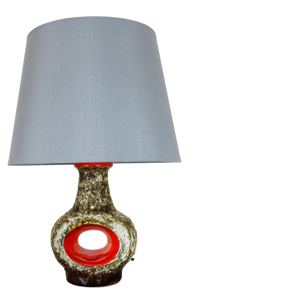 Fat Lava Ceramic Pottery Table Light by Dümler and Breiden, Germany, 1960s-QZ-1452170