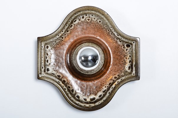 Fat Lava Ceramic Sconce from Hustadt Leuchten, 1970s-IV-851658