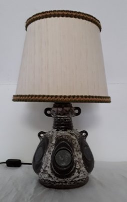 Fat Lava Ceramic Table Lamp, 1970s-HOI-833762