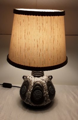 Fat Lava Ceramic Table Lamp, 1970s-HOI-833762