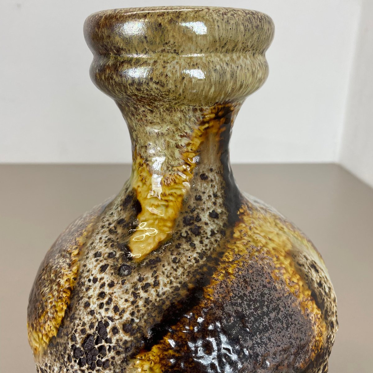 Fat Lava Ceramic Vase by Dümler and Breiden, Germany, 1970s