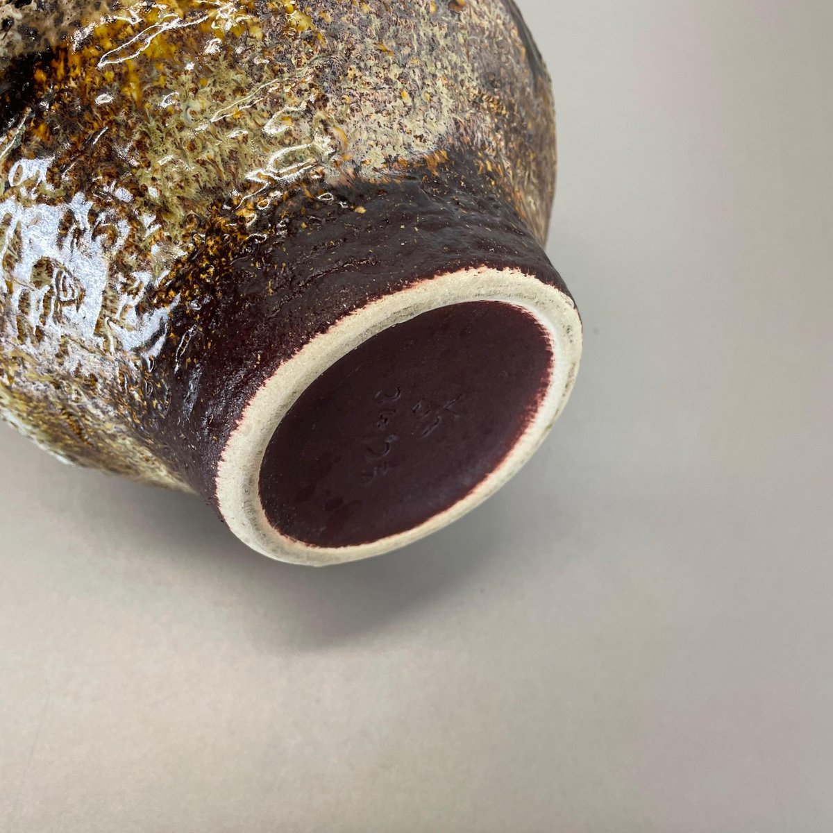 Fat Lava Ceramic Vase by Dümler and Breiden, Germany, 1970s