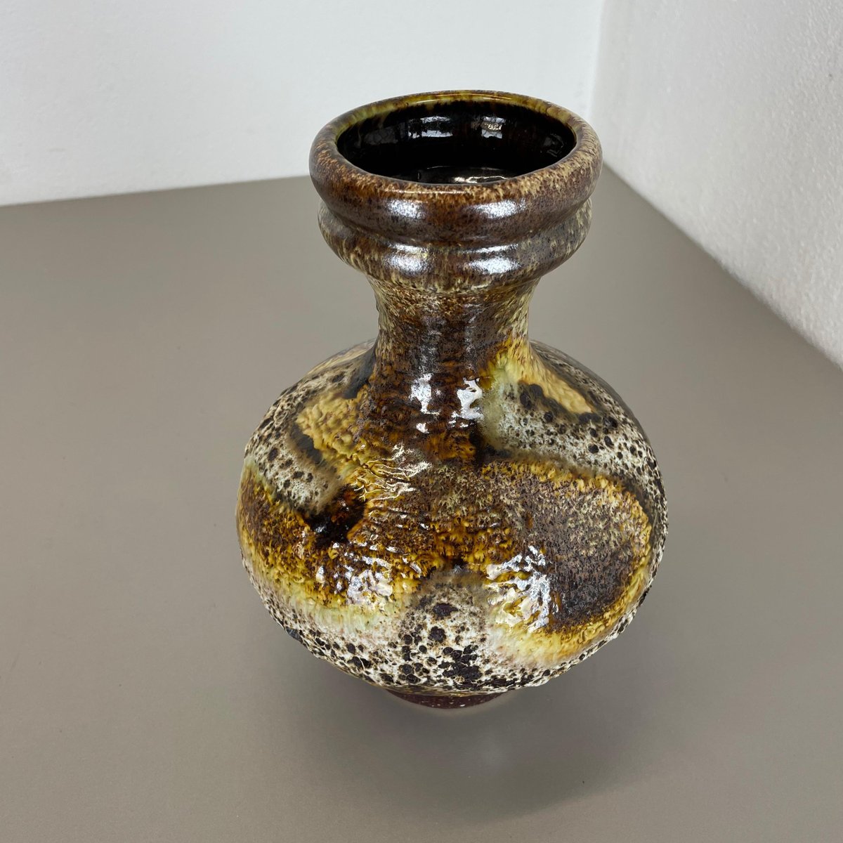 Fat Lava Ceramic Vase by Dümler and Breiden, Germany, 1970s