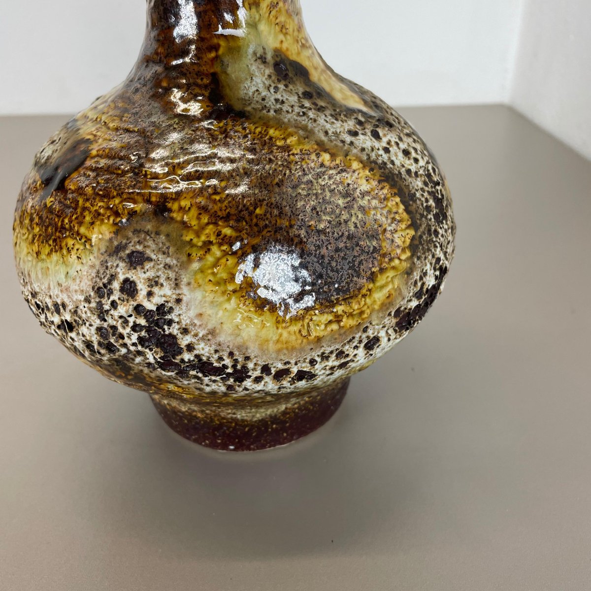 Fat Lava Ceramic Vase by Dümler and Breiden, Germany, 1970s