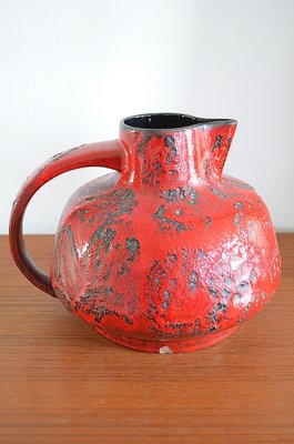 Fat Lava Ceramic Vase from Gräflich Ortenburg, 1960s-OV-1193937