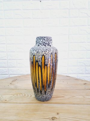 Fat Lava Ceramic Vase from Scheurich, Germany, 1970s-FRB-1768500