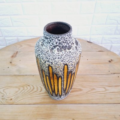 Fat Lava Ceramic Vase from Scheurich, Germany, 1970s-FRB-1768500