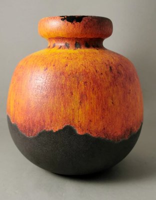 Fat Lava German Jug with Colored and Glazed Ceramic Handle, 1968-QRS-1719142