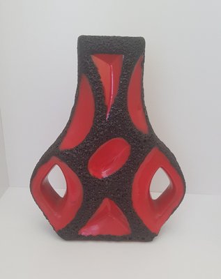 Fat Lava Guitar Vase from Roth, 1970s-QDP-1384553