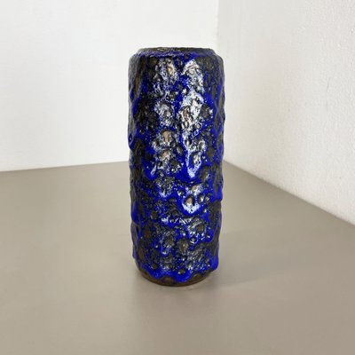 Fat Lava Multi-Color Vase from Scheurich, Germany, 1970s-QZ-1437216