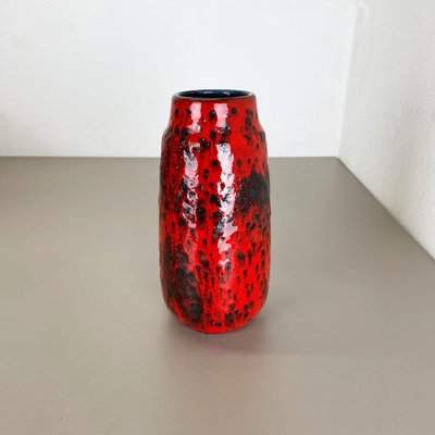 Fat Lava Multi-Color Vase from Scheurich, Germany, 1970s-QZ-1437212