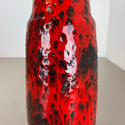 Fat Lava Multi-Color Vase from Scheurich, Germany, 1970s-QZ-1437212