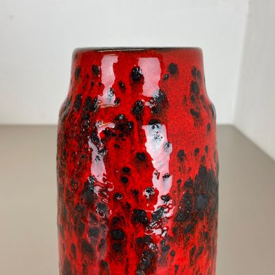 Fat Lava Multi-Color Vase from Scheurich, Germany, 1970s-QZ-1437212