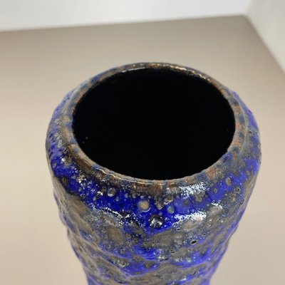 Fat Lava Multi-Color Vase from Scheurich, Germany, 1970s-QZ-1437216