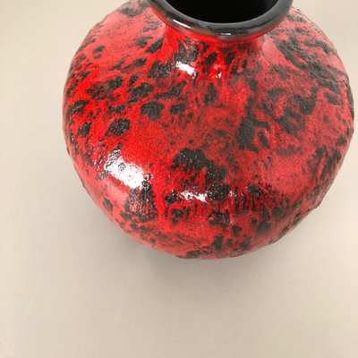 Fat Lava Pottery Vase by Gräflich Ortenburg, Germany, 1960s-QZ-1052945