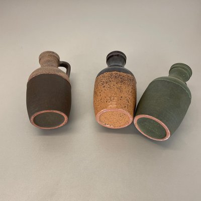 Fat Lava Supercolor Vases by Marei, Germany, 1970s, Set of 3-QZ-1282181