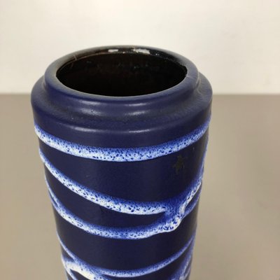 Fat Lava Tube Vases from Scheurich, Germany, 1970s, Set of 3-QZ-1089663