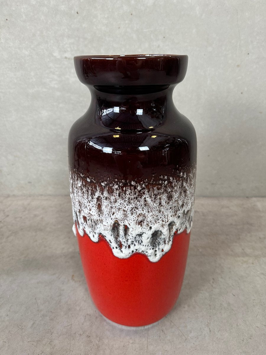 Fat Lava Vase by Bodo Mans for Bay Keramik