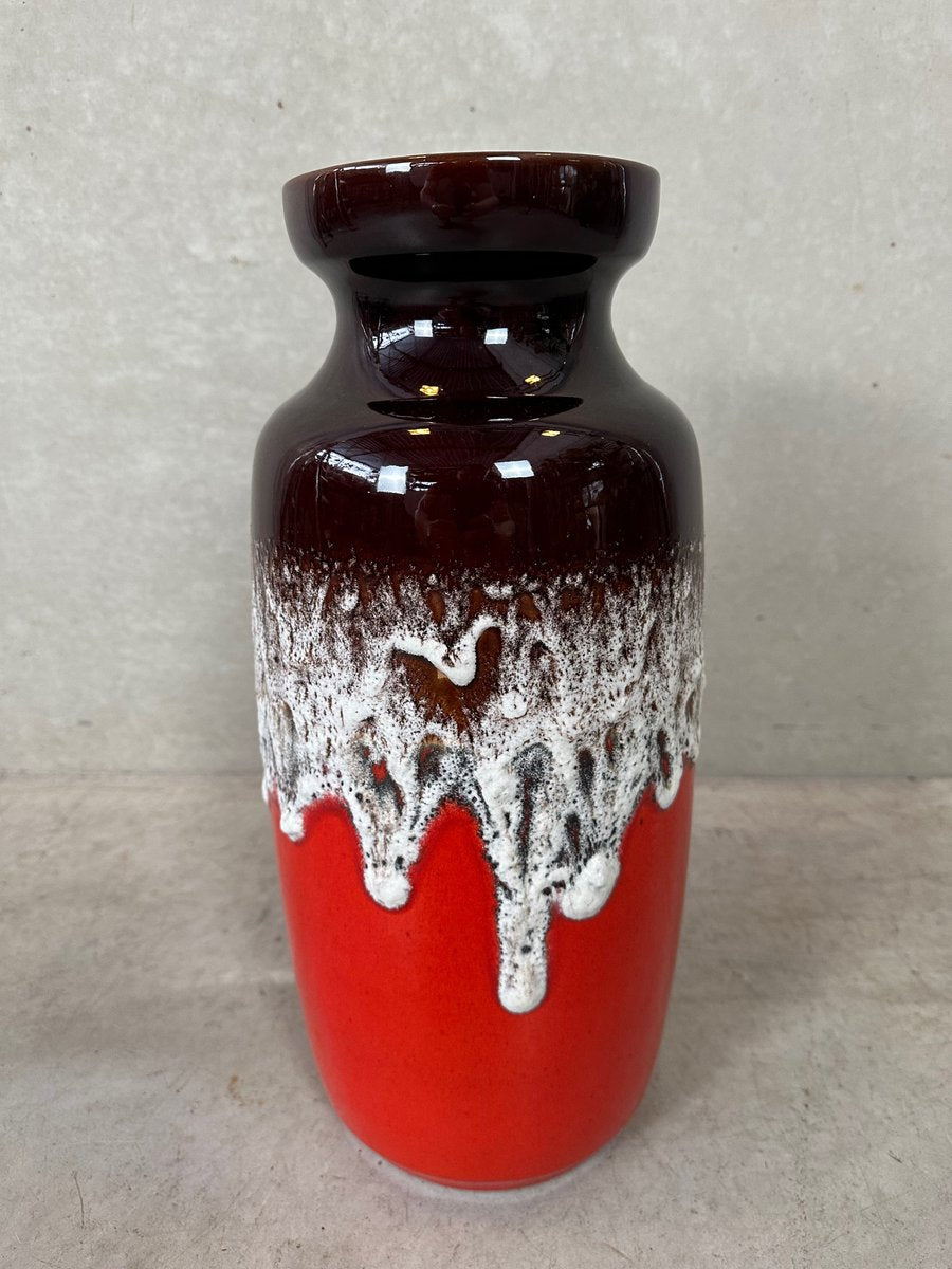 Fat Lava Vase by Bodo Mans for Bay Keramik