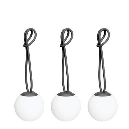 Fatboy Bolleke Mini Portable Lamp Set of 3 Anthracite