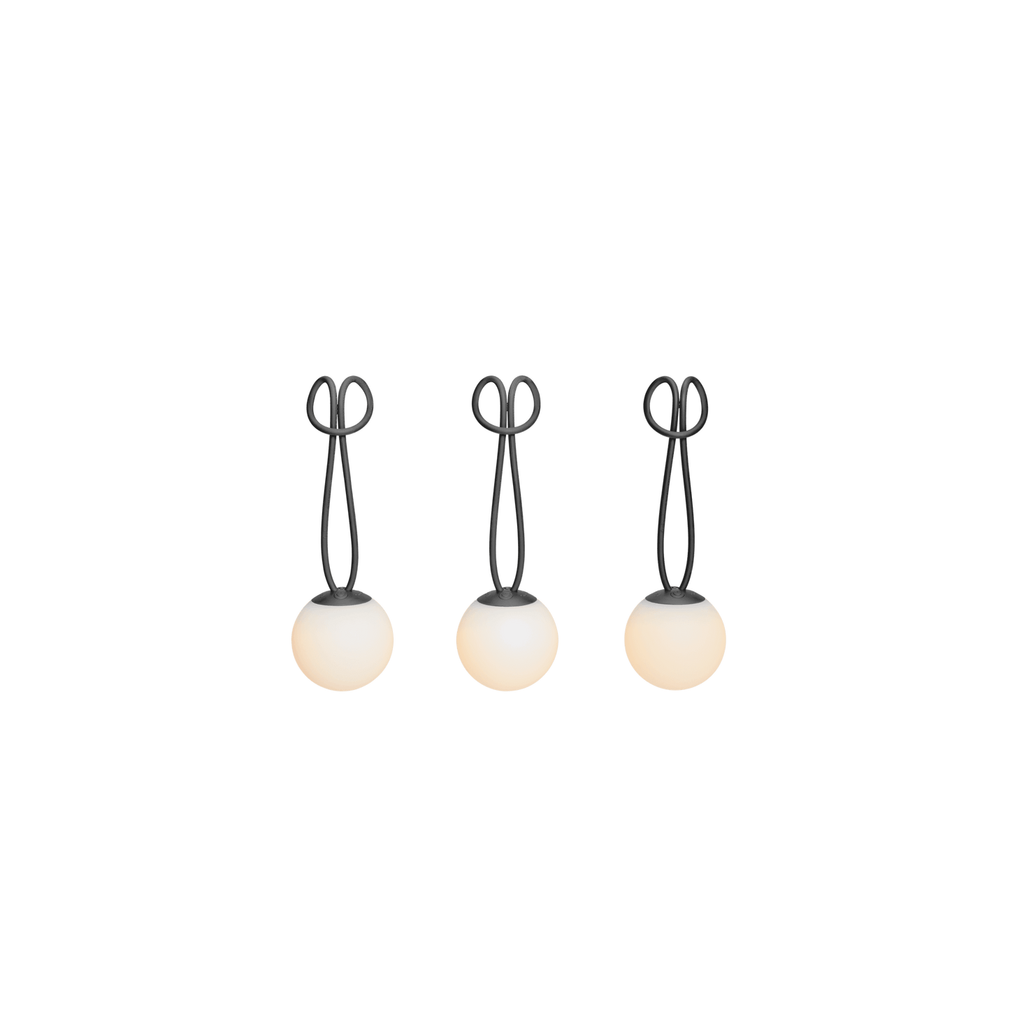 Fatboy Bolleke Mini Portable Lamp Set of 3 Anthracite