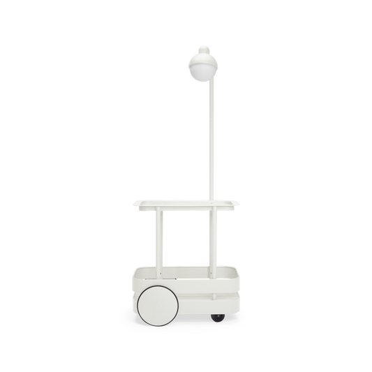 Jolly Trolley Trolley With Lamp by Fatboy #White