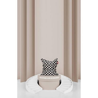 Fatboy Original Slim Teddy Beanbag Chess Black Ecru