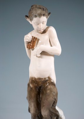 Faun with Crocodile Figurine in Porcelain from Rosenthal, Germany, 1924-EMT-1704065