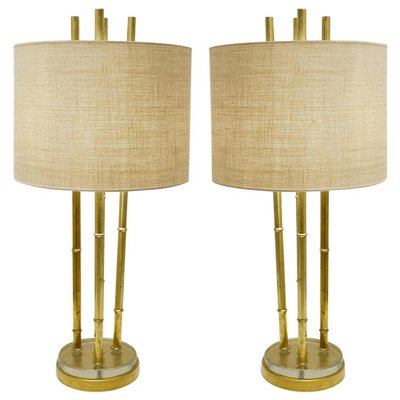 Faux Bamboo Table Lamps, Set of 2-FGA-922762