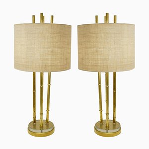 Faux Bamboo Table Lamps, Set of 2-FGA-922762