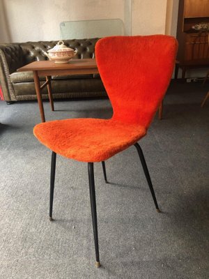 Faux Fur Side Chairs, 1950s, Set of 2-AVC-1137283