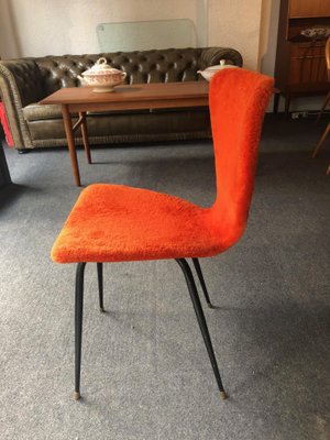 Faux Fur Side Chairs, 1950s, Set of 2-AVC-1137283