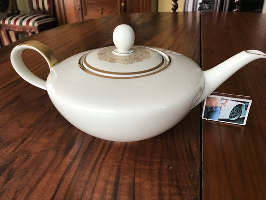 Favorit Tea Kettle from Hutschenreuther, Bavaria, Germany, 1940s-WQQ-1325150