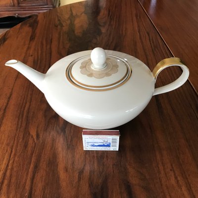 Favorit Tea Kettle from Hutschenreuther, Bavaria, Germany, 1940s-WQQ-1325150