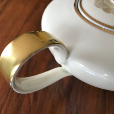 Favorit Tea Kettle from Hutschenreuther, Bavaria, Germany, 1940s-WQQ-1325150