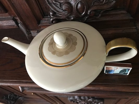 Favorit Tea Kettle from Hutschenreuther, Bavaria, Germany, 1940s-WQQ-1325150