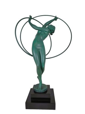 Fayral and Max Le Verrier, Art Deco Illusion Sculpture, 20th Century, Babbitt & Marble-SYQ-1798145